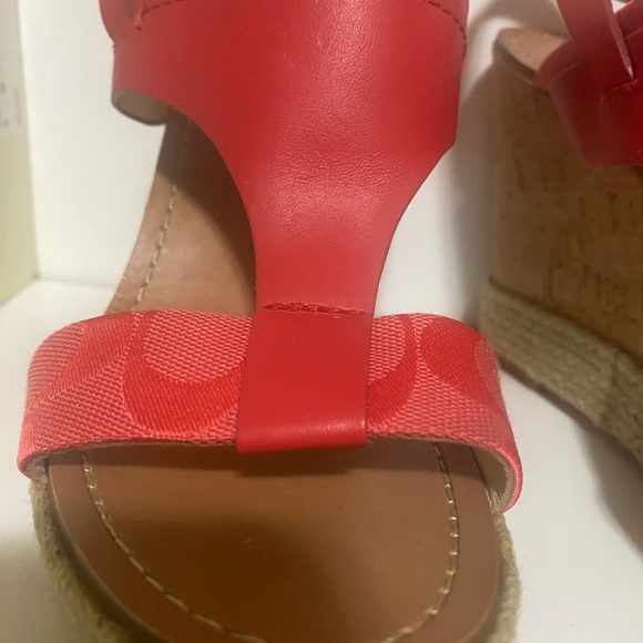 🌸🌸 NEW Coach Wedges - 8M.🌸🌸🌸 - Picture 9 of 10